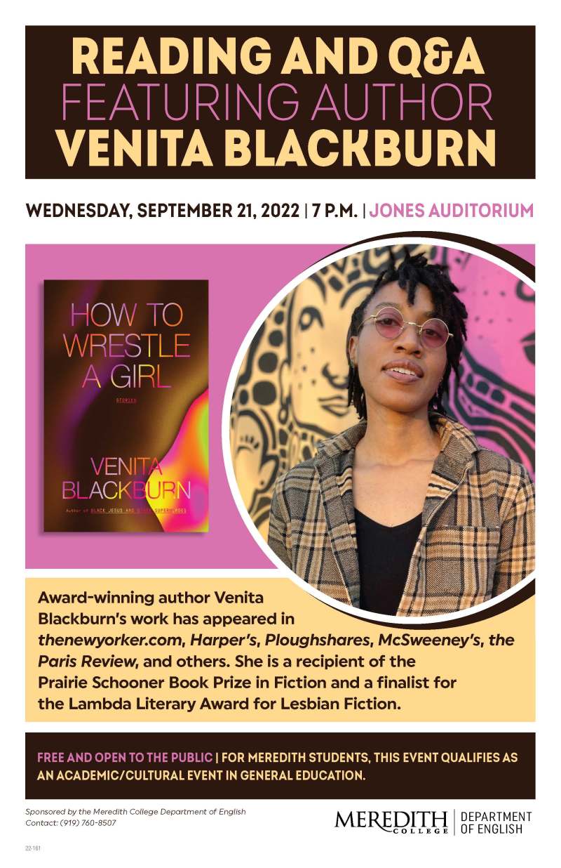 Venita Blackburn Promotional Poster (2)